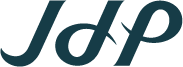 Jdp initials blue small